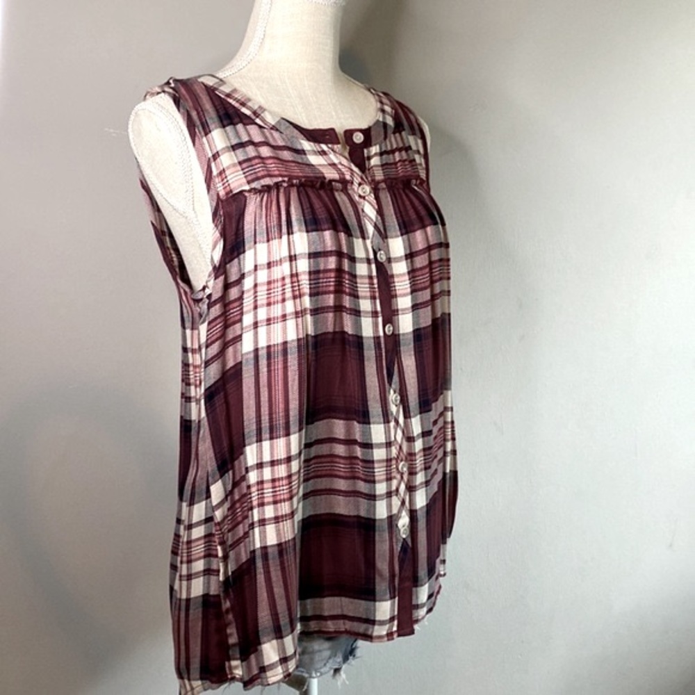 Flannel top - Picture 3 of 6